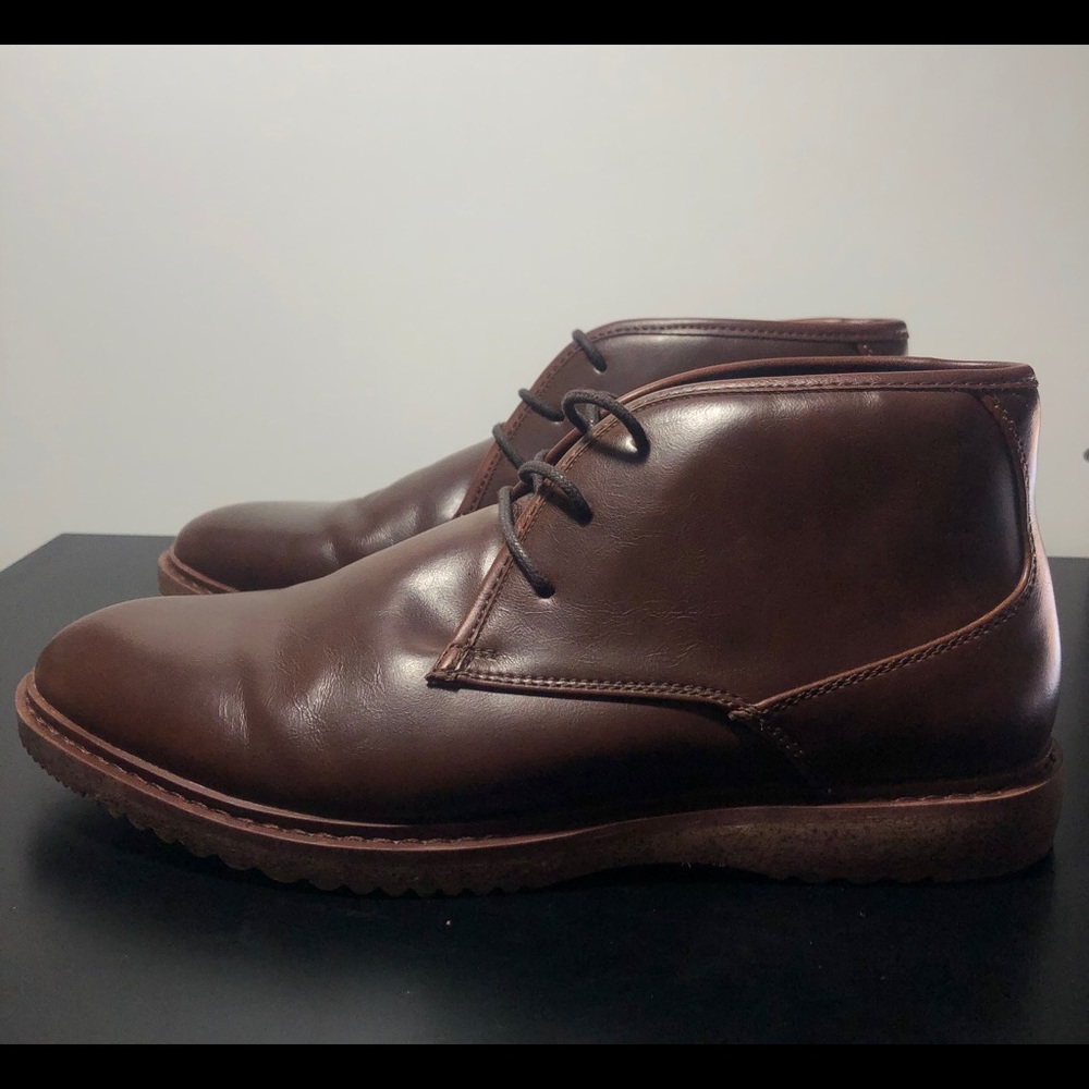 Leather Brown boots Parker Sky